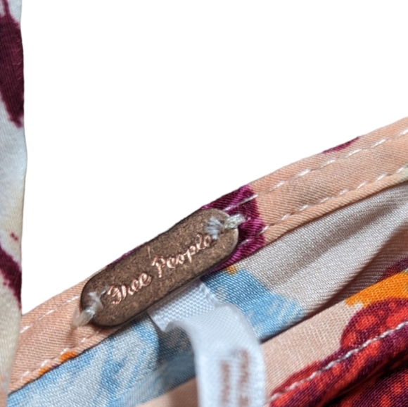 Free People Top Womens Medium Fairy Boho Hippie Cottagecore Festival Lightweight - Picture 6 of 6